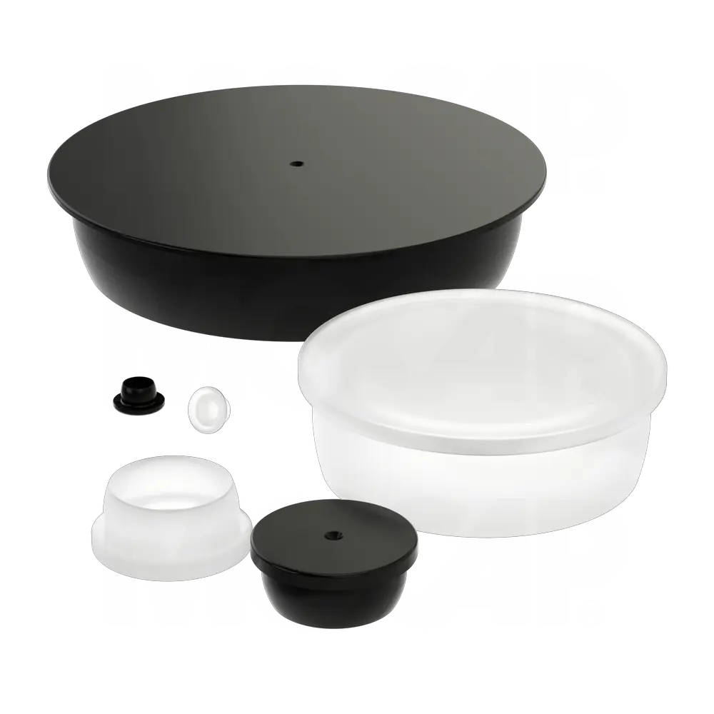 Tappo In Gomma Con Flangia Da 31 Mm – Standard, Multicolore, Ideale Per Chiusure Ermetiche